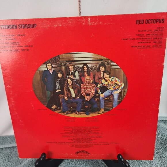 Jefferson Starship Red Octopus LP 1975 Original Vinyl‎ Album - Picture 2 of 9